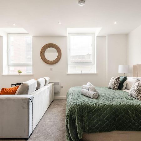 Contemporary 1 Bed Central Rotherham Studio Eksteriør billede