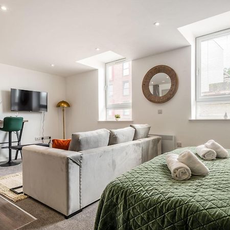 Contemporary 1 Bed Central Rotherham Studio Eksteriør billede