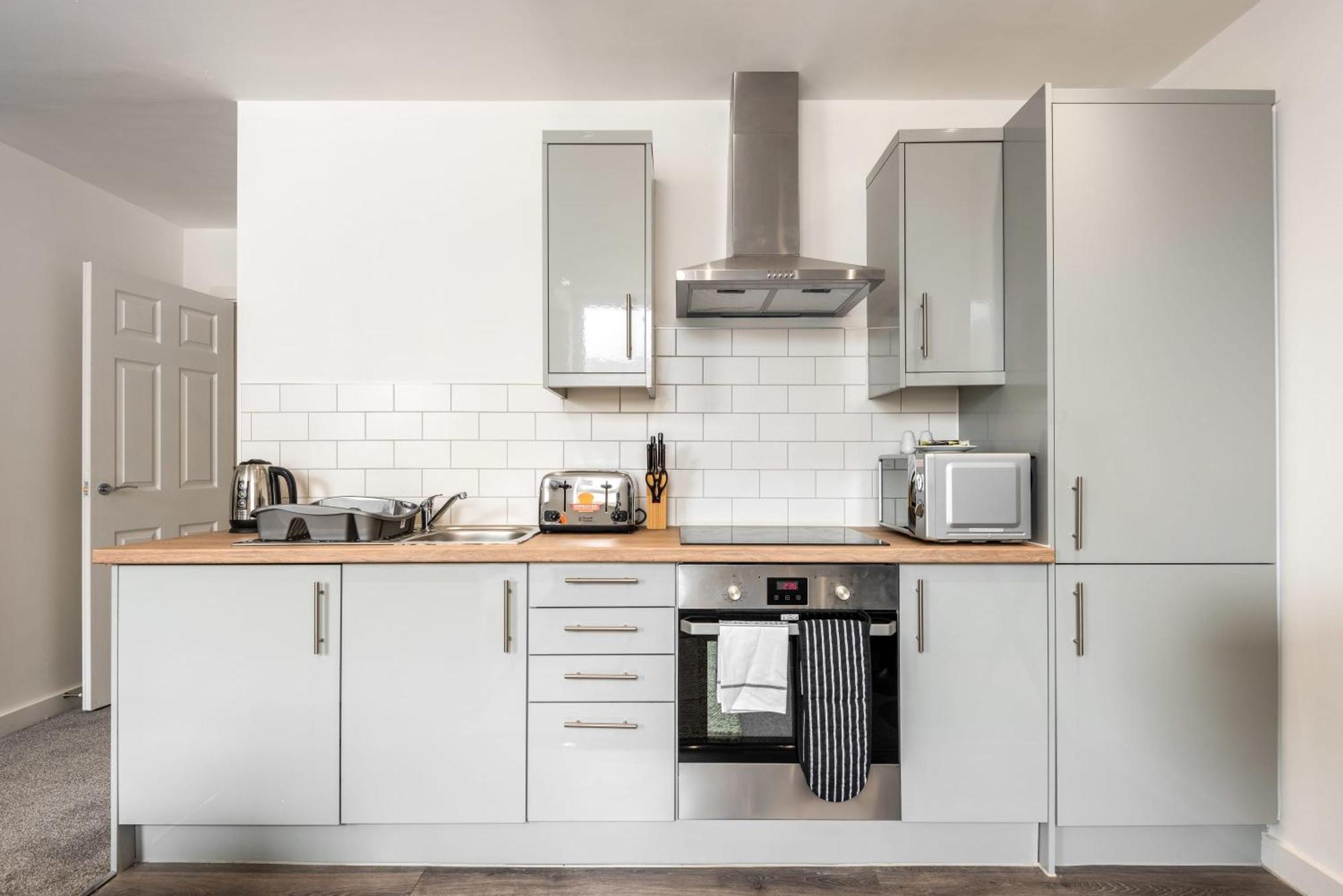 Contemporary 1 Bed Central Rotherham Studio Eksteriør billede