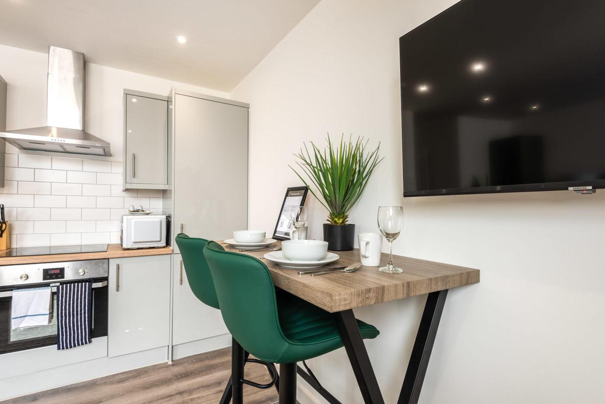 Contemporary 1 Bed Central Rotherham Studio Eksteriør billede