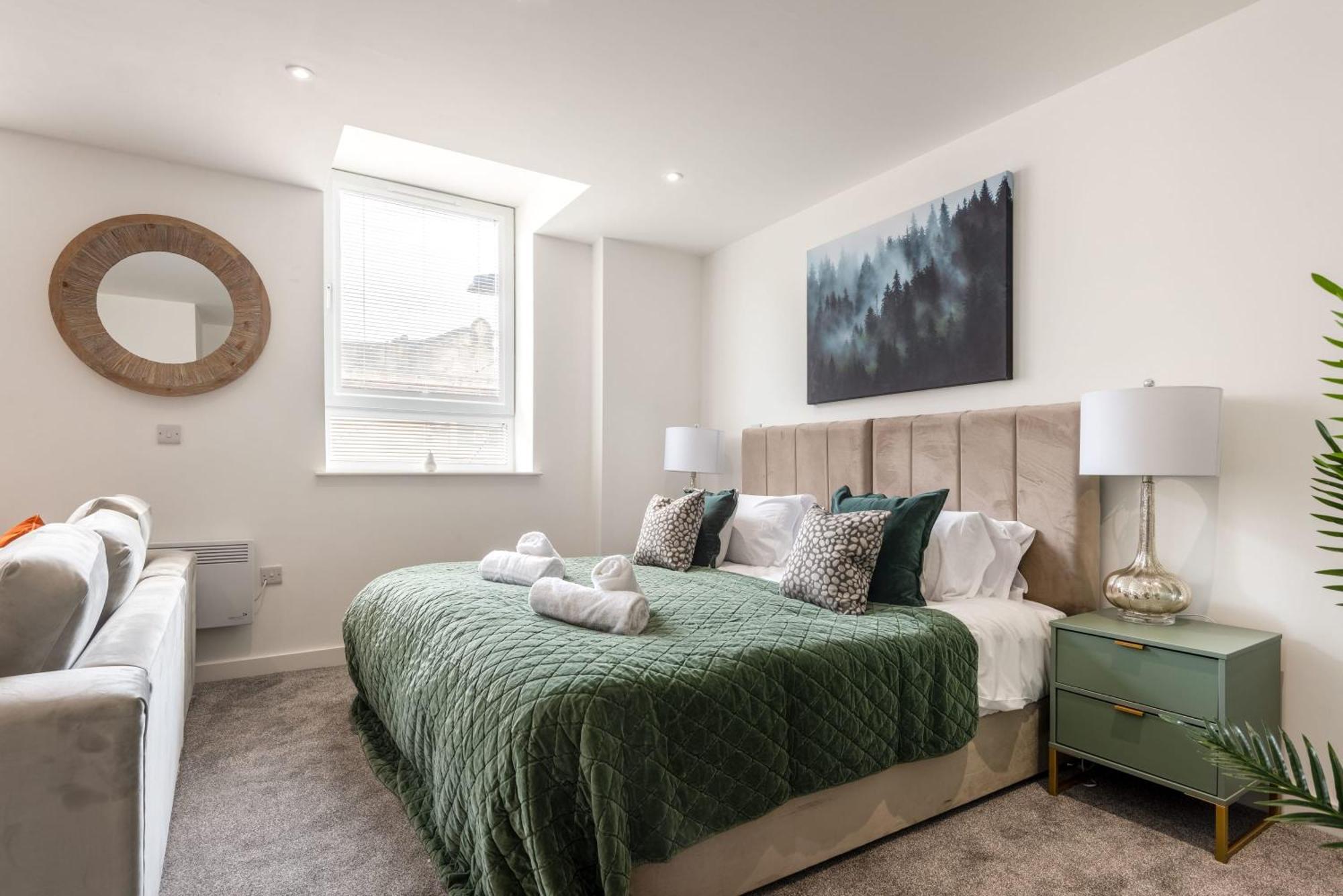 Contemporary 1 Bed Central Rotherham Studio Eksteriør billede