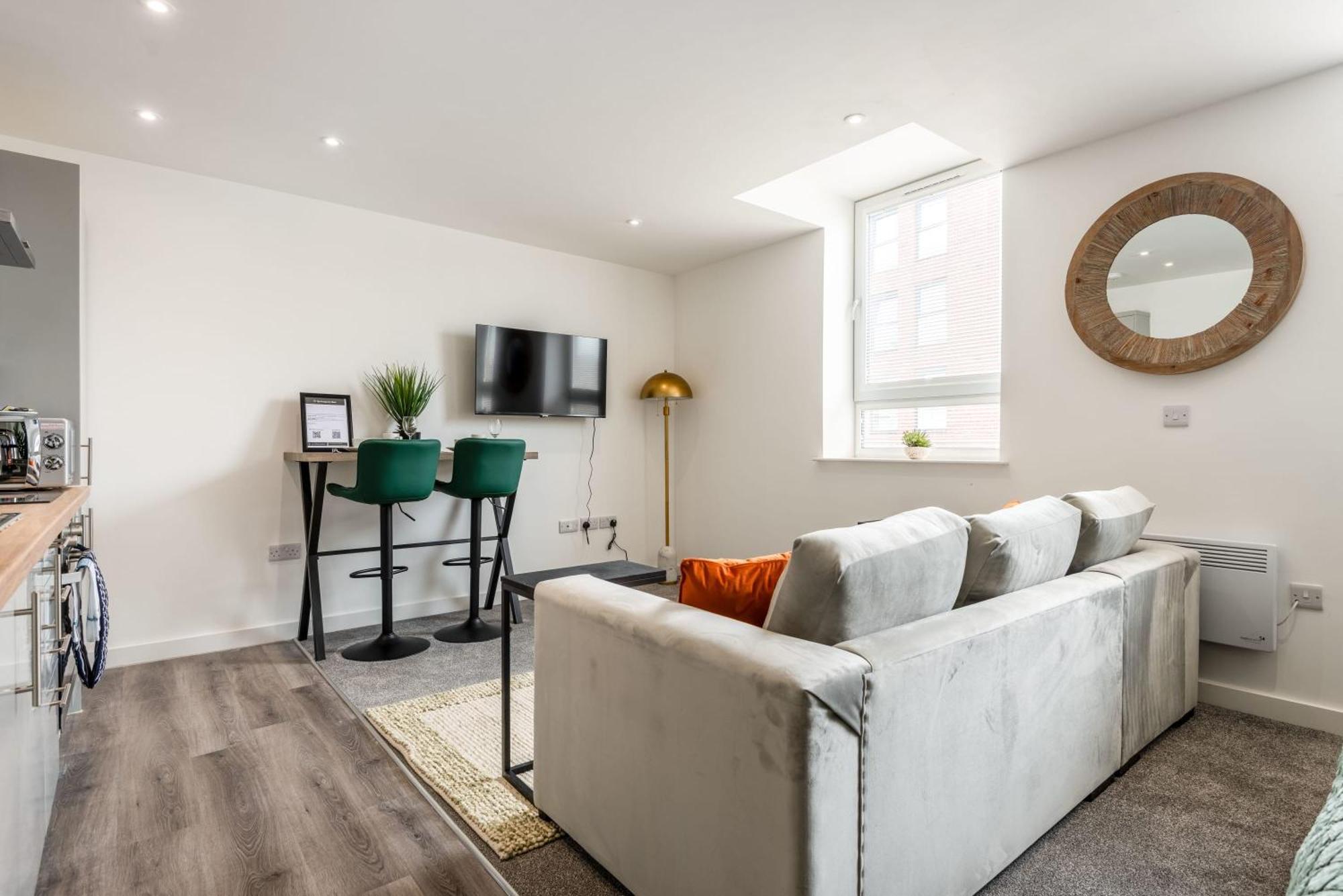 Contemporary 1 Bed Central Rotherham Studio Eksteriør billede